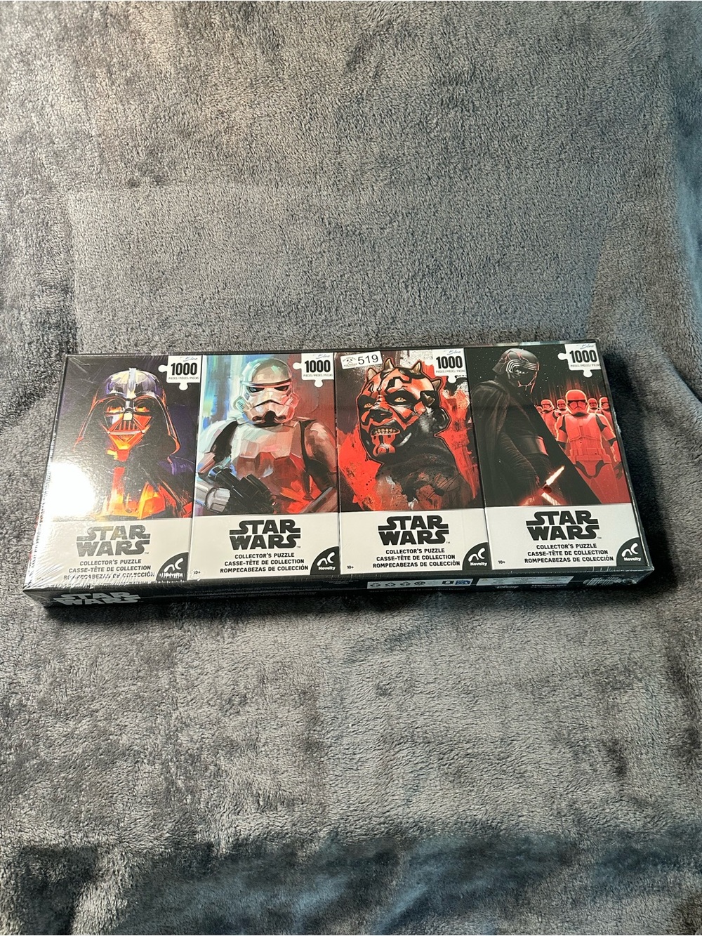 Star Wars Collector's Puzzle Set - 4 Pack 1000 Piece Puzzles